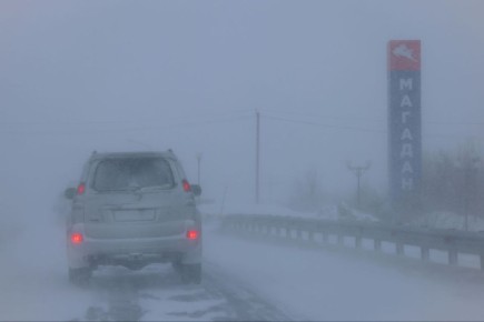 В субботу, 21 марта, в Магаданской области снежно