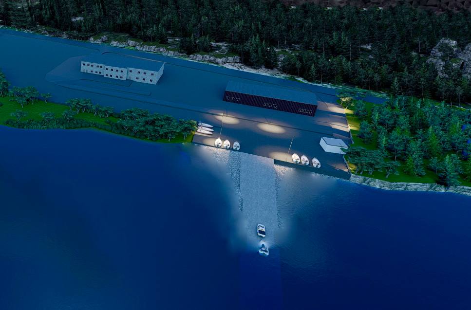 Сергей Носов: Этим летом рядом с Морским туристическим центром завершат строительство удобного слипа для лодок длиной 75 метров — настоящий подарок для любителей рыбалки