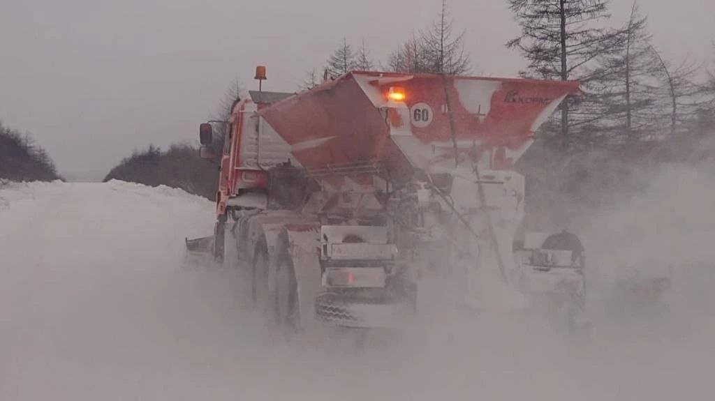 Доброе утро!. Министерство дорожного хозяйства и транспорта Магаданской области информирует, что 23 марта 2026 года проезд по автомобильным дорогам общего пользования регионального и межмуниципального значений Магаданской...