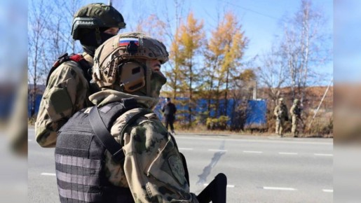 Губернатор Сергей Носов поздравил росгвардейцев с двойным юбилеем