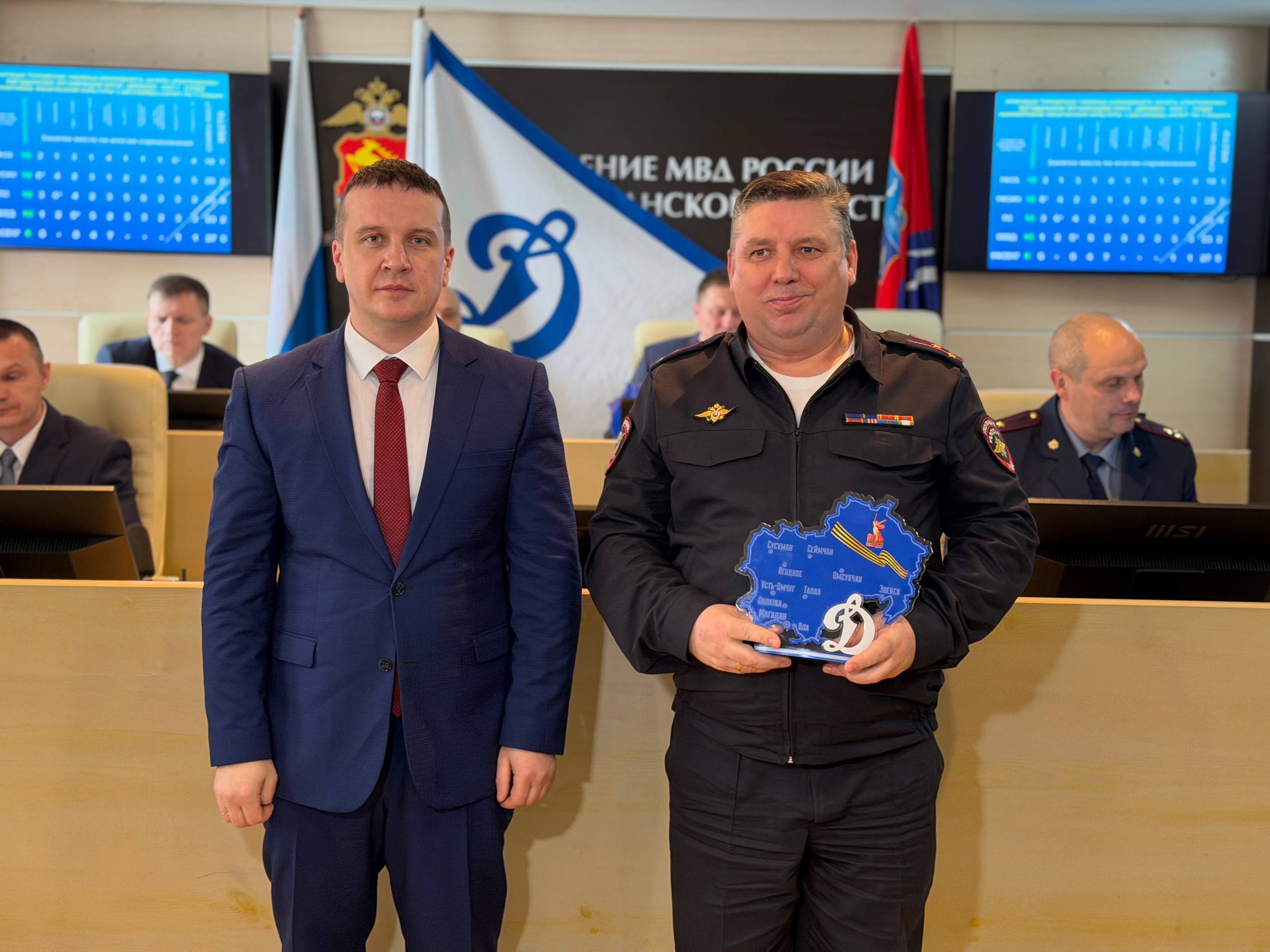 В УМВД России по Магаданской области состоялось заседание совета региональной организации «Динамо» В УМВД России по Магаданской области состоялось заседание совета региональной организации «Динамо»