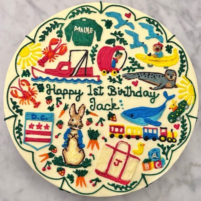 Торты с историей: уникальные творения Элизабет Мэйхью завоевывают популярность