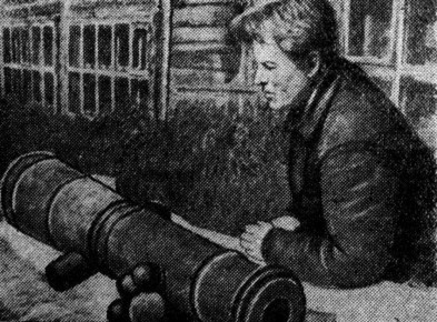 Колымчане обнаружили в тайге в 1941 году боевую пушку времен Наполеона