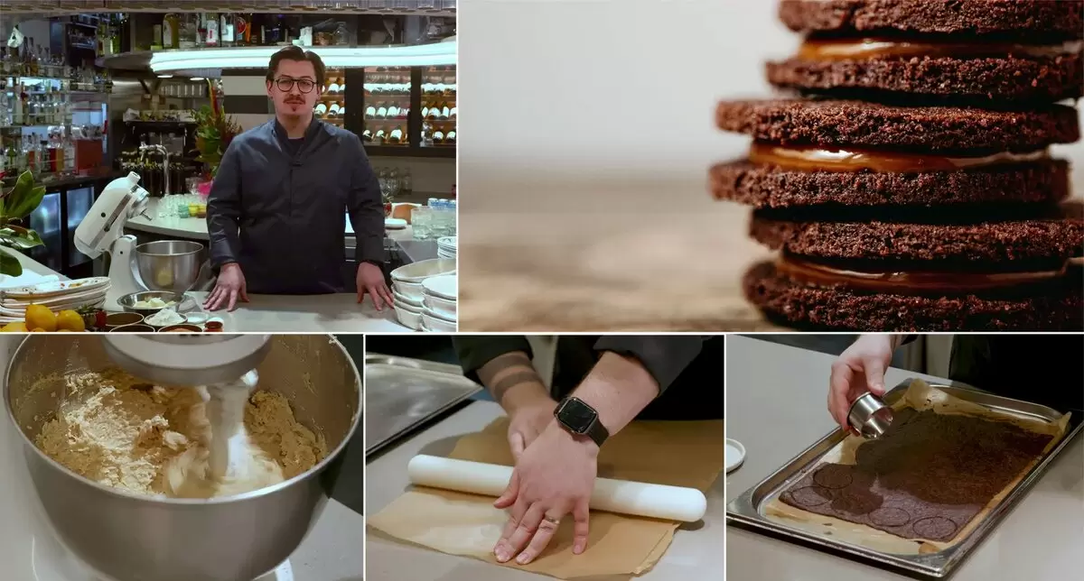 Пиршество для гурманов: Изумительное шоколадное печенье с брусникой