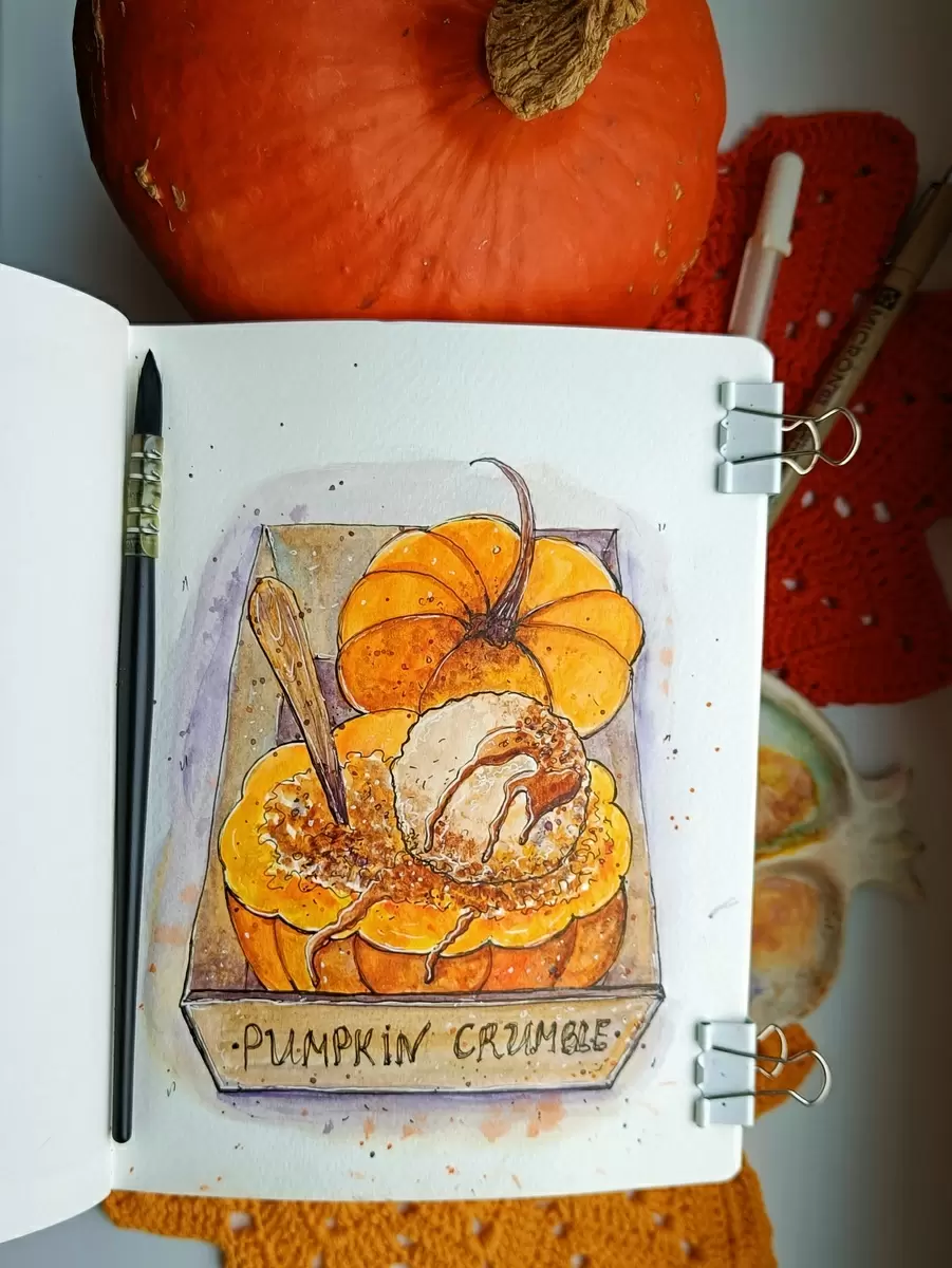 Тыквенный крамбл: вкусное осеннее наслаждение для вашего стола