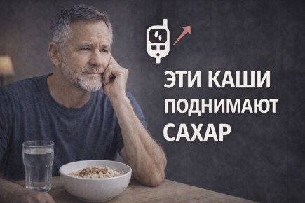 Каши и уровень сахара: как выбрать правильные злаки после 45