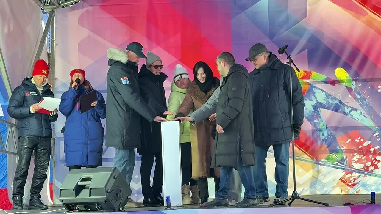 Лариса Поликанова: В Магадане торжественно открыли всесезонный трамплинный комплекс «Полёт»