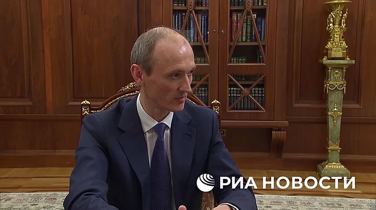 Вопросы работы ГИС «Антифрод» и возмещения ущерба, причинённого действиями мошенников, Владимир Путин обсудил с заместителем Председателя Правительства РФ Дмитрием Григоренко