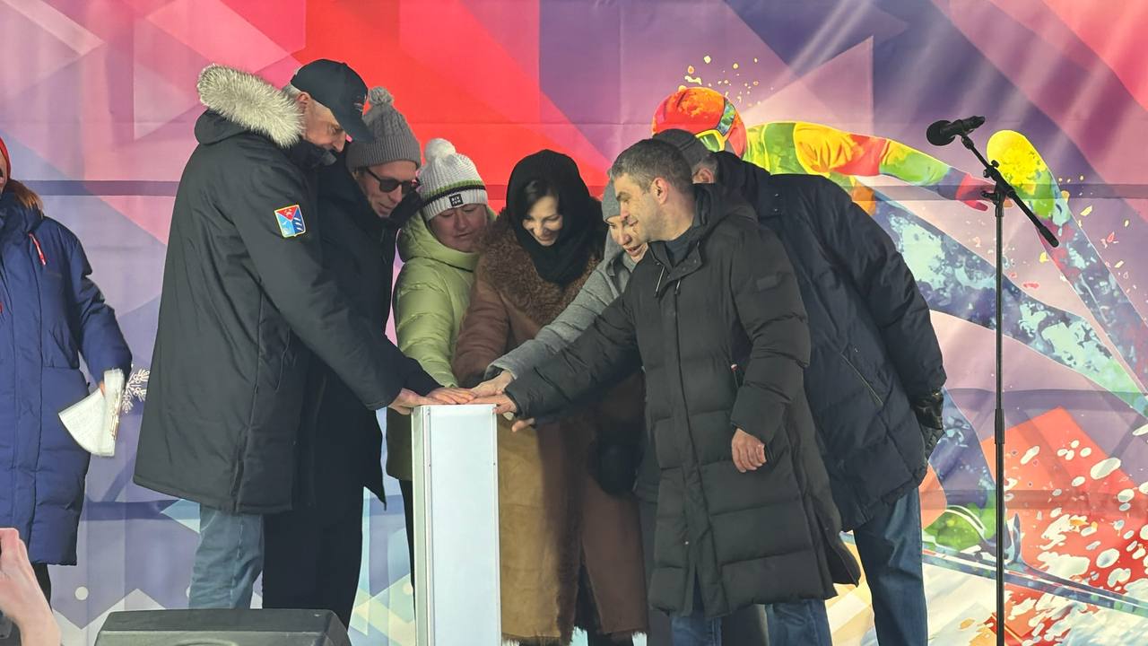 В Магадане после реконструкции открыли всесезонный трамплинный комплекс «Полёт»