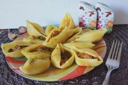 Фаршированные ракушки с тыквой: новый взгляд на семейный ужин