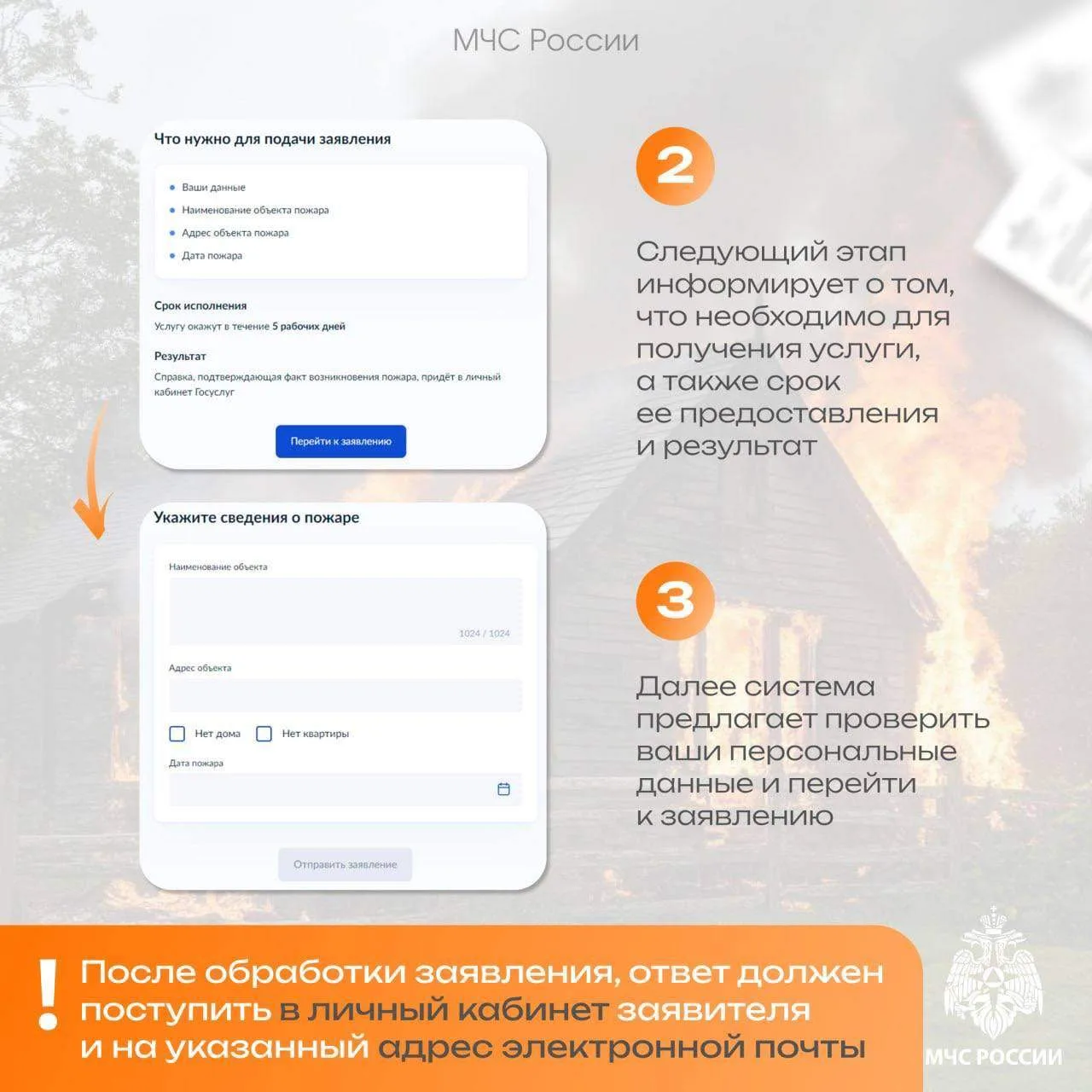 Как получить справку, подтверждающую факт возникновения пожара? Как получить справку, подтверждающую факт возникновения пожара?