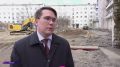 Начался ремонт дороги во дворе Набережной реки Магаданки, 15