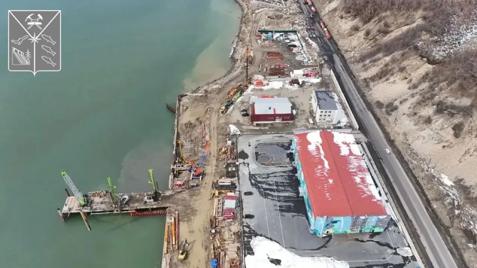 В Магадане активно идет строительство Морского туристического центра