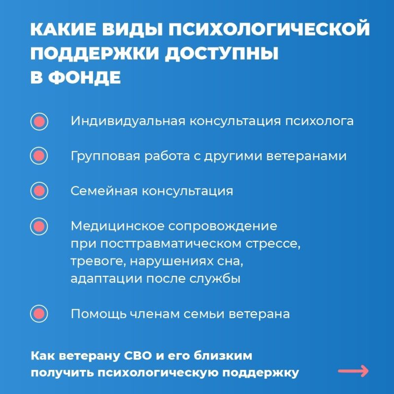 Как организована психологическая помощь для ветеранов СВО и их родных в фонде «Защитники Отечества» Как организована психологическая помощь для ветеранов СВО и их родных в фонде «Защитники Отечества»