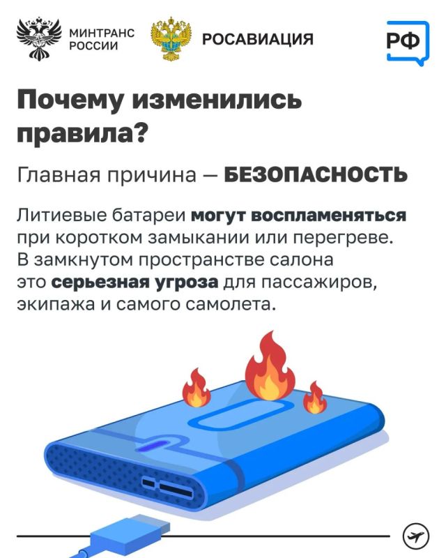 Летите с пауэрбанком? Вот что важно знать перед полётом Летите с пауэрбанком? Вот что важно знать перед полётом