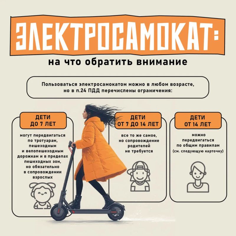 Вспоминаем ПДД: как правильно ездить на электросамокате