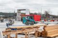 Реконструкцию Магаданской площади строители обещают завершить к середине лета