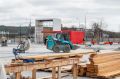 Реконструкцию Магаданской площади строители обещают завершить к середине лета