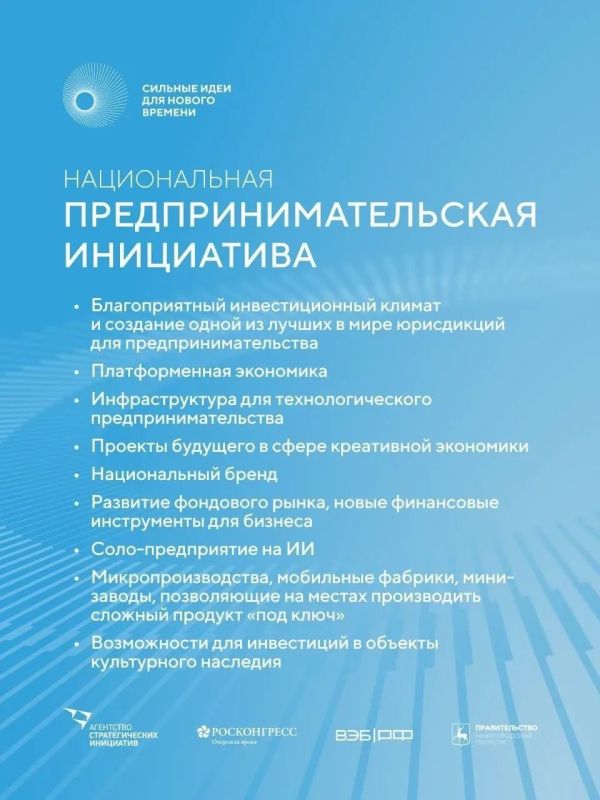 Продолжается прием заявок на участие в форуме «Сильные идеи для нового времени» Продолжается прием заявок на участие в форуме «Сильные идеи для нового времени»