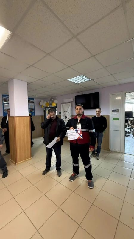 Михаил Медведев стал победителем в номинации «Машинист экскаватора» конкурса «Лучший по профессии» Михаил Медведев стал победителем в номинации «Машинист экскаватора» конкурса «Лучший по профессии»
