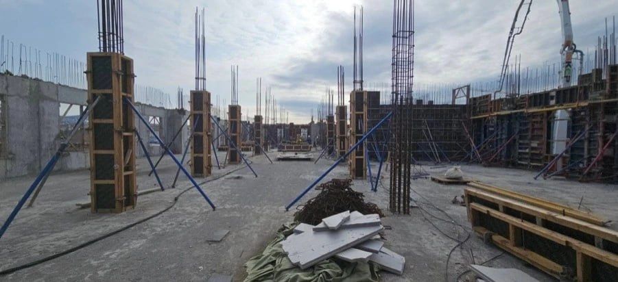 Продолжается строительство детского сада на 340 мест на Гороховом поле в Магадане Продолжается строительство детского сада на 340 мест на Гороховом поле в Магадане