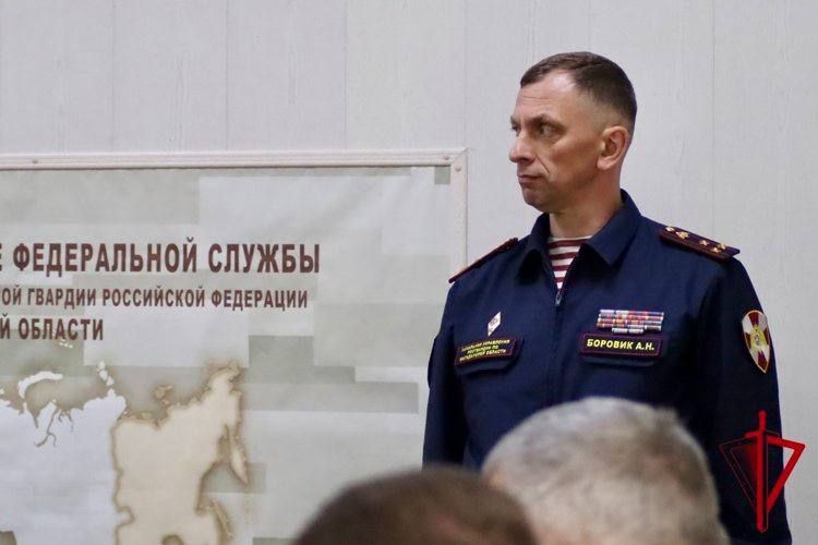 Начальником Управления Росгвардии по Магаданской области назначен Алексей Боровик