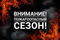Памятка при посещении лесов в пожароопасный сезон