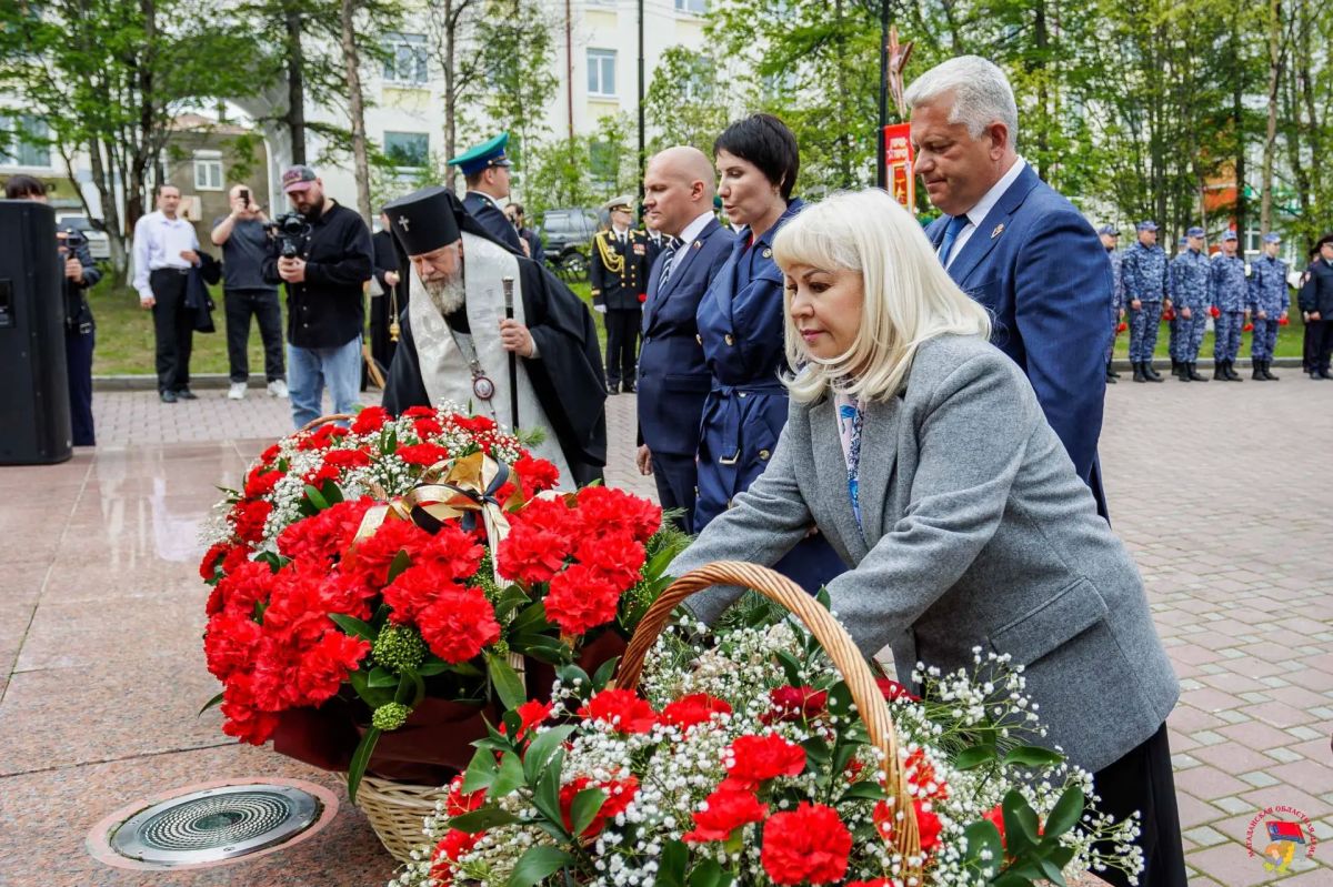 В День памяти и скорби в областном центре состоялась церемония, посвященная 85-й годовщине начала Великой Отечественной войны В День памяти и скорби в областном центре состоялась церемония, посвященная 85-й годовщине начала Великой Отечественной войны