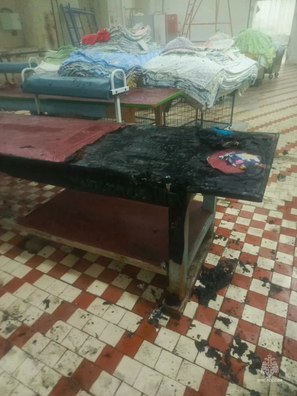 Самовозгорание текстильных материалов стало причиной пожара в Магадане Самовозгорание текстильных материалов стало причиной пожара в Магадане