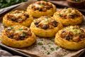 Картофельные гнёзда с начинкой: быстро, вкусно и удобно