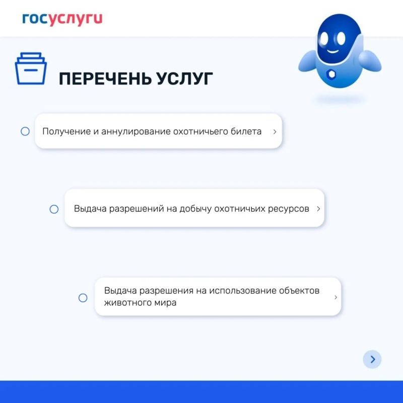 Все ключевые услуги для охотников — онлайн на «Госуслугах» Все ключевые услуги для охотников — онлайн на «Госуслугах»