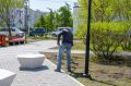 Влажная уборка тротуаров, покос травы и прополка клумб