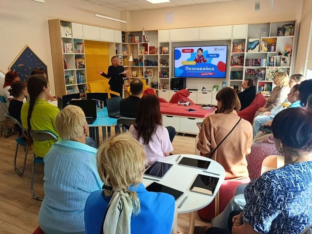 Татьяна Савченко оценила новые пространства детской областной библиотеки Татьяна Савченко оценила новые пространства детской областной библиотеки