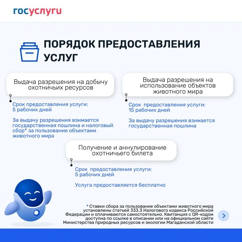 Все ключевые услуги для охотников — онлайн на «Госуслугах» Все ключевые услуги для охотников — онлайн на «Госуслугах»