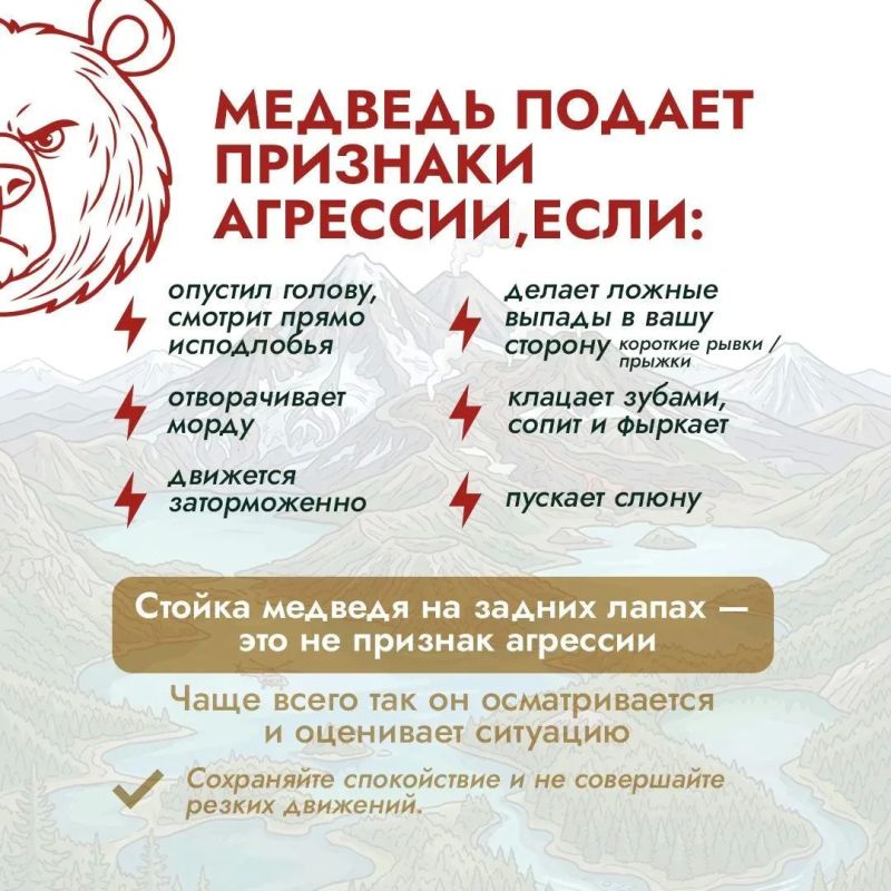 Собираетесь на рыбалку или в поход? Чтобы ваше приключение не превратилось в опасную историю, изучите советы, как предостеречь себя от встречи с медведем. Собираетесь на рыбалку или в поход? Чтобы ваше приключение не превратилось в опасную историю, изучите советы, как предостеречь себя от встречи с медведем.