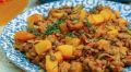 Вкусное рагу: чечевица с тыквой в томатном соусе