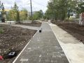 Продолжается благоустройство общественной территории сквер «Вокзал» в поселке Талая