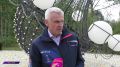Сергей Носов проверил ход благоустройства инициативного проекта парка «Центр притяжения» в посёлке Усть-Омчуг
