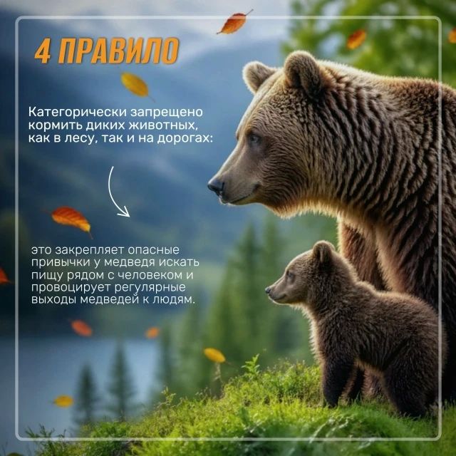 Госохотнадзор напоминает о правилах при встрече с бурым медведем Госохотнадзор напоминает о правилах при встрече с бурым медведем