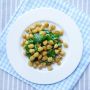 Покоряем вкусы: обжаренный нут со шпинатом за 20 минут