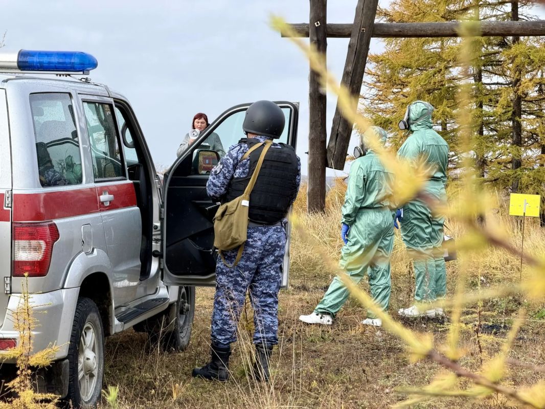 На Колыме Росгвардия приняла участие в учениях по отработке действий при биологической угрозе На Колыме Росгвардия приняла участие в учениях по отработке действий при биологической угрозе