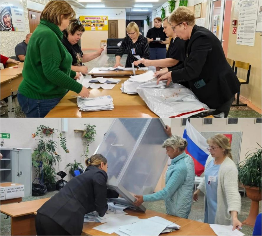Начался подсчет голосов. В 20:00 закончилось голосование на выборах депутатов Государственной Думы девятого созыва Начался подсчет голосов. В 20:00 закончилось голосование на выборах депутатов Государственной Думы девятого созыва