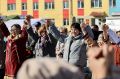 Со столетним юбилеем Ольского округа и 310летием посёлка Ола поздравила жителей муниципального образования мэр Магадана Лариса Поликанова
