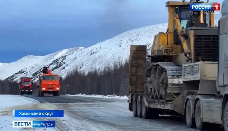 Новый заасфальтированный участок длиной 7 км приняли на трассе «Колыма» в районе пос