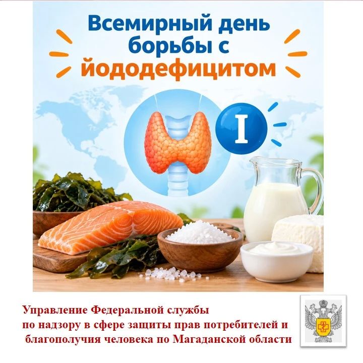 21 октября — Всемирный день борьбы с йододефицитом