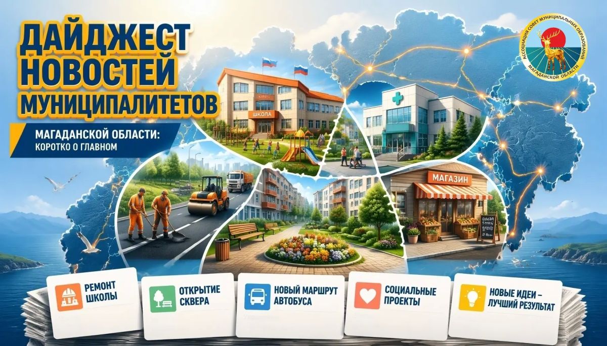 Дайджест новостей муниципалитетов Магаданской области: коротко о главном